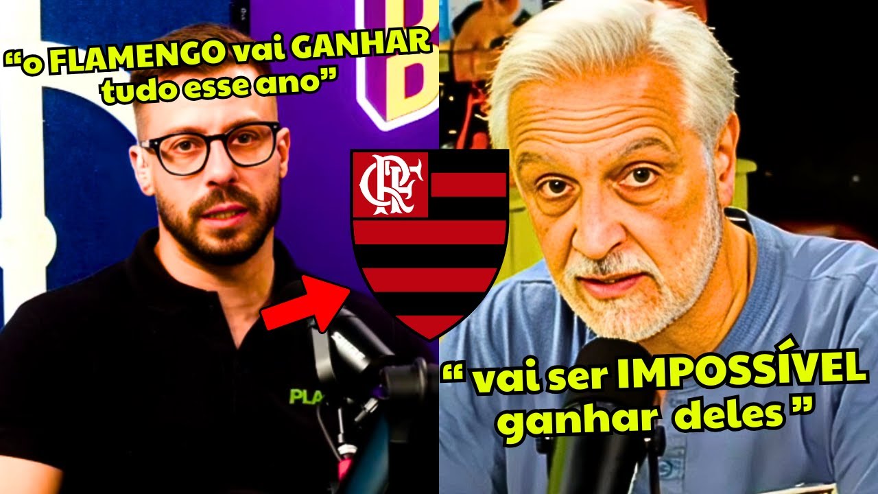 🚨 MÍDIA PAULISTA ASSUSTADA E COLOCAM FLAMENGO COMO FAVORITO NA TEMPORADA