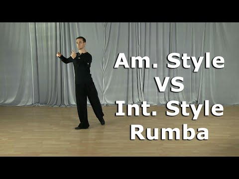 DIfference between American Style & International Style Rumba