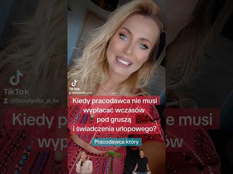 Kiedy pracodawca nie musi wypłacać wczasów pod gruszą i świadczenia urlopowego?#blondynkawhr