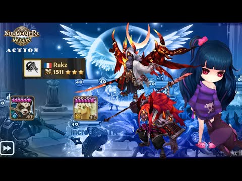 Dark Occult Girl - Nicki X Kaki TEAM | RTA | Highlights - Summoners War