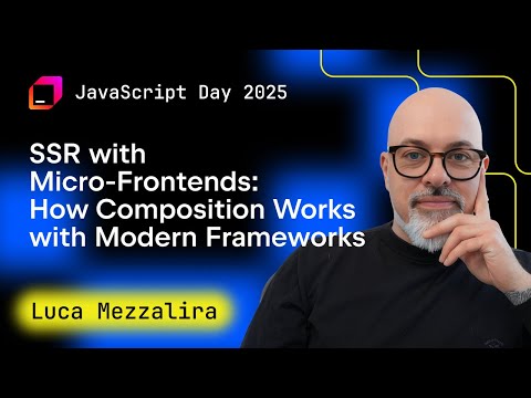 SSR with Micro-Frontends: How Composition Works with Modern Frameworks, by Luca Mezzalira