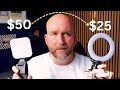 Logitech Litra Glow Vs Amazon 5 Desk Ring Light