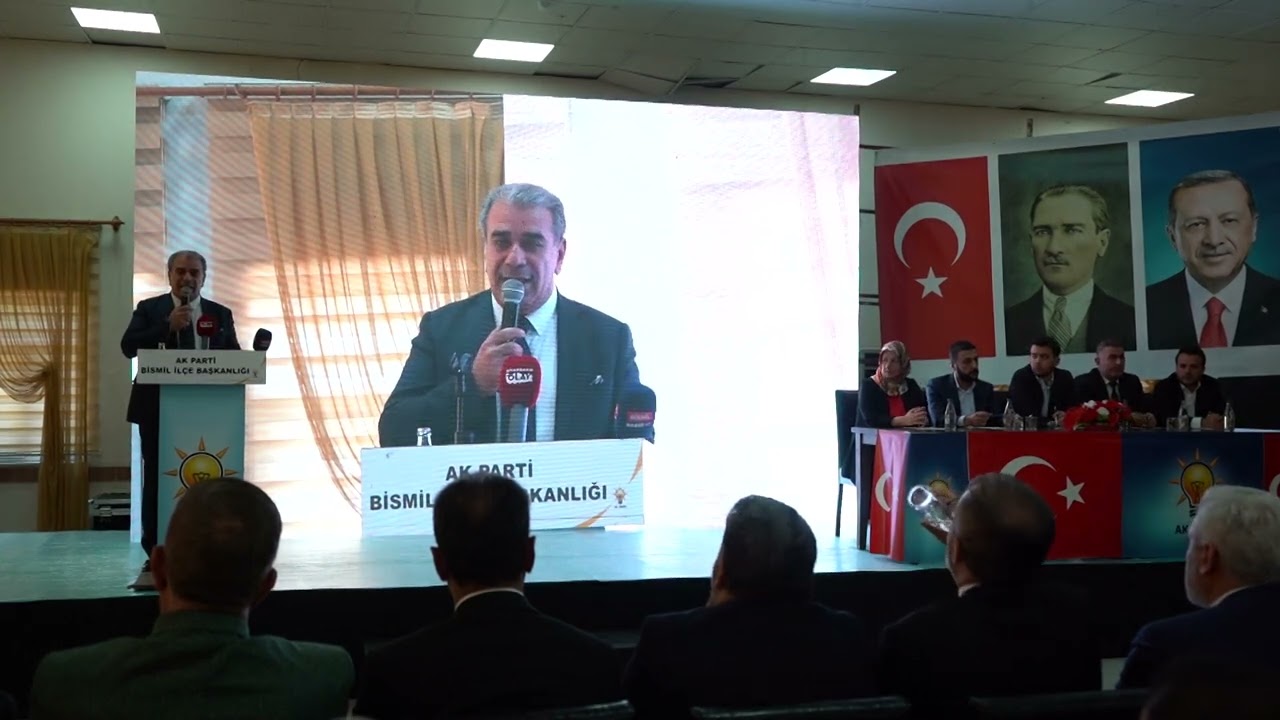 Ak Parti Bismil’de 8. Olağan kongresini gerçekleştirdi - Bismil Haber
