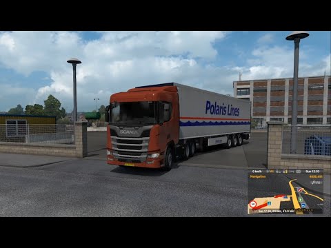 Euro Truck Simulator 2 - First Look GamePlay (Scania R450)