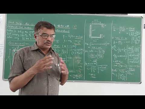 ADVANCED STEEL DESIGN- Class 22 - Cold formed steel structures
