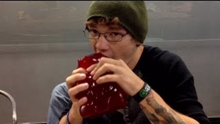 RT Life - Michael Eats the 5lb Gummy Bear Challenge!