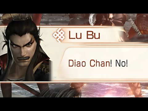 Dynasty Warriors - Lu Bu react to Diao Chan death (English)