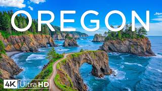 Oregon 4K | Rugged Coastlines, Waterfalls & Evergreen Forest Landscapes Across the Pacific Northwest