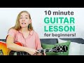 Guitar Tutorial First Guitar Lesson For Beginners