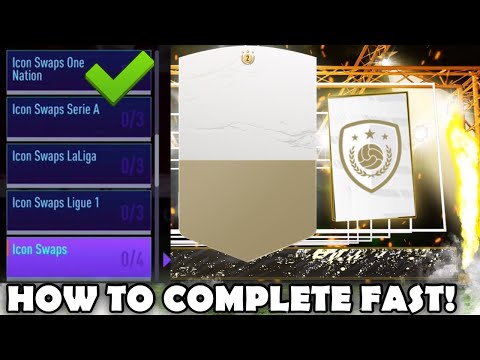 HOW TO COMPLETE ICON SWAPS 2 OBJECTIVES FAST! (UNLOCK ICON SWAP 2 TOKENS QUICKLY!) - FIFA 21