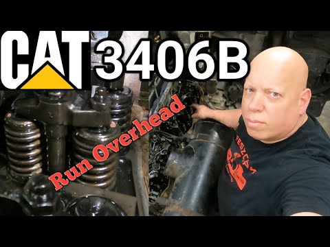 Caterpillar 3406B Valve and Jake Adjustment Made Easy.   Tune Up Orwell!