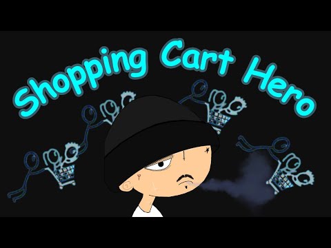 Shopping Cart Hero (Flash Game) | KO'ing myself for 7 minutes :) - YouTube