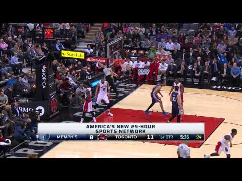 Tayshaun Prince Cruises in for the Poster Dunk on Valanciunas