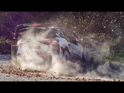 Toyota Gazoo Racing WRC Team Testing in Italy - Best of Drone  [HD]