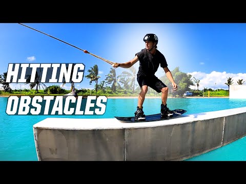 HOW TO HIT OBSTACLES - WAKEBOARDING - FEATURES - RAILS - KICKERS - CABLE PARK