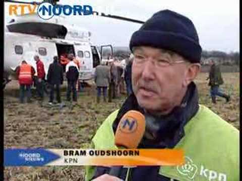 Zendmast Hoogezand ontmanteld