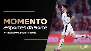 GOLAÇO DO TIMÃO | ATHLETICO 0 X 1 CORINTHIANS | BRASILEIRÃO 2026 | MOMENTO ESPORTES DA SORTE