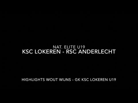 Wout Wijns :: Highlights U19 Lokeren - Anderlecht 27/01/2018