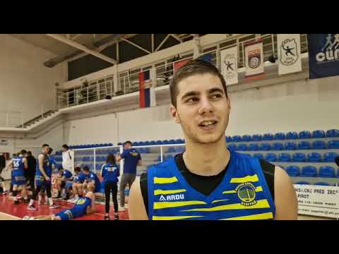 Pavle Stepanović, košarkaš Žitko basket, Pirot – Žitko 79:86, Pirot 26.11.2022.