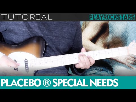 Como tocar SPECIAL NEEDS en guitarra - Placebo ⭐️ TUTORIAL + TAB