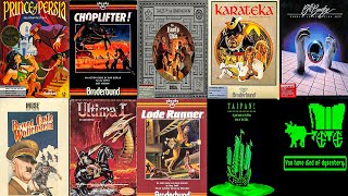 Top 10 Best APPLE 2 Games of all Time (Best Amstrad Games)