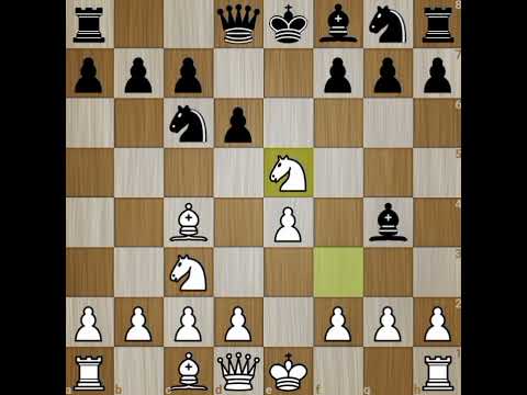 Kemur Sire De Legal Vs Saint Bire  | Paris 1750 #chess #shorts