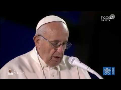 Dublino, discorso di Papa Francesco alla Festa delle Famiglie nel Croke Park Stadium