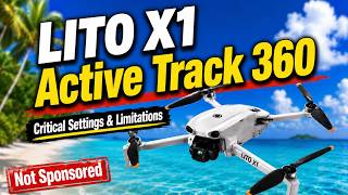DJI Lito X1 - ActiveTrack 360 Explained! Every Setting You Need to Know.