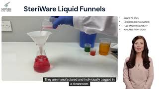 SteriWare Liquid Funnels