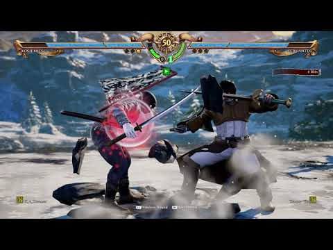 SCVI~  Yoshimitsu (N_n_Dreamer) vs. Cervantes (Traque-Vie) HD