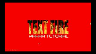 Download lagu How to Create Text with Fire Effect Using PowerPoint mp3