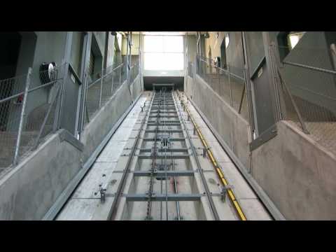 Standseilbahn 3063.01 Ittigen Stufenbau Bergfahrt Funicular