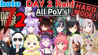 [Hololive] Holo 7 Days to Die Season 2 - First BLOODMOON [ALL POV'S // ENG SUBS]