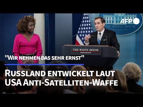 Russland entwickelt laut Weißem Haus neue Anti-Satelliten-Waffe | AFP
