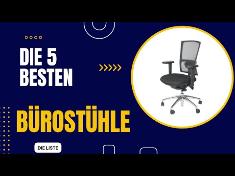 Die 5 Besten  Günstigen Bürostühle 2024 - Top 5 Bürostühle Modelle