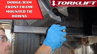 How to Install Torklift D2140/D2142 Tie Downs on a Dodge RAM Truck: A Comprehensive Guide




