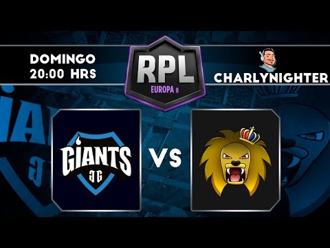 RPL EUROPE II | GIANTS GAMING VS CHALLENGER Z  | CLASH ROYALE