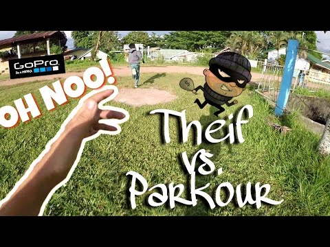 CRAZY Thief Vs. Parkour-POV