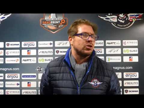 La réaction d'après match de Simon LACROIX : Ducs d'Angers - Boxers de Bordeaux (3-1).