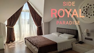 Roomtour Hotel Side Royal Paradise 5* Turkey Hotelzimmer Side Royal Paradise 5 S