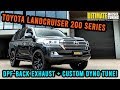 Toyota LandCruiser 200 Series 2019 BRAND NEW Exhaust Custom Dyno Tune