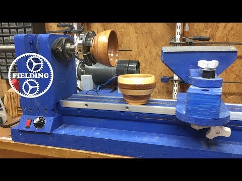 Wood Makes Wood, My First Bowl On My Shop Lathe.: 014
