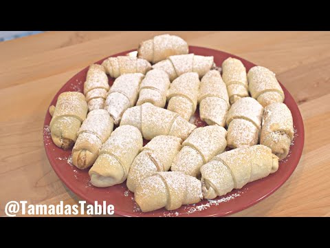 Walnut-Filled “Cigarette Cookies”| Cigareti