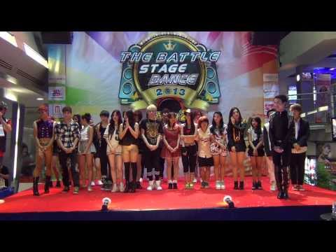 131014 ช่วงประกาศผล 15 ทีมเข้ารอบ @THE BATTLE STAGE DANCE 2013 (Audition)