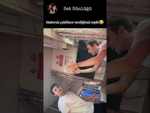Keyifleri nasıl da kaçtı😝 #daha17 #kameraarkası
