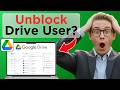 How To Unblock Someone On Google Drive Updated 2026