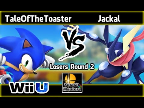 SmashMasters 4 - LOSERS R2 - ChAp | TaleOfTheToaster (Sonic, Greninja) VS Jackal (Greninja, Mario)