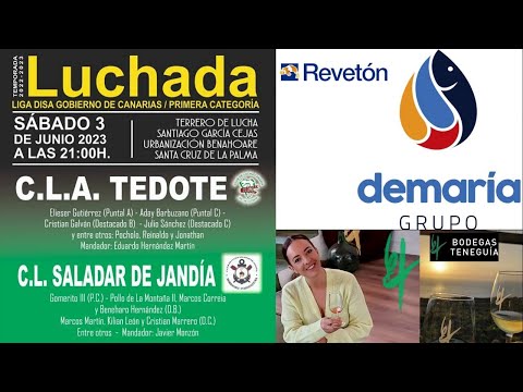 DIRECTO - CL . A. TEDOTE-CL. SALADAR  JANDIA-XVIII J. LIGA DISA GOBIERNO CANARIAS PRIMERA   03-06-23