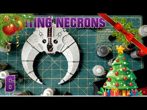 Painting: Warhammer 40k Necron Night Scythe [Session 6] (25/12/18)
