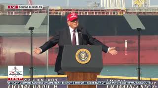 FULL SPEECH: President Trump Delivers Electric Remarks on Energy in Corpus Christi - 02/27/26